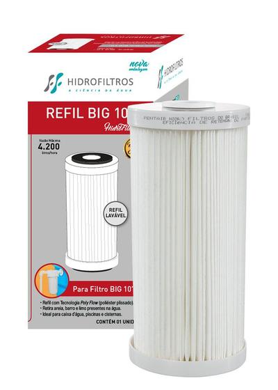 Imagem de Refil Big 10" Hidrofiltros - Poly Flow