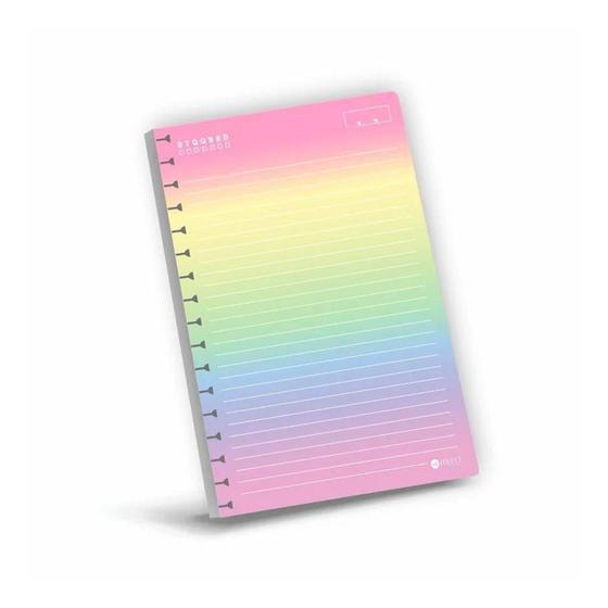 Imagem de Refil Caderno Reposicionável Colegial 40Fls Gradient Merci