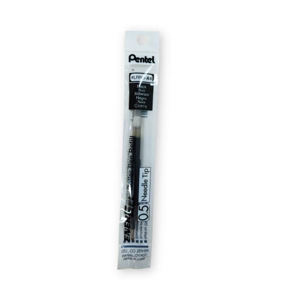 Imagem de Refil carga caneta gel 0.5 lrn5-a pr kit 3un - pentel