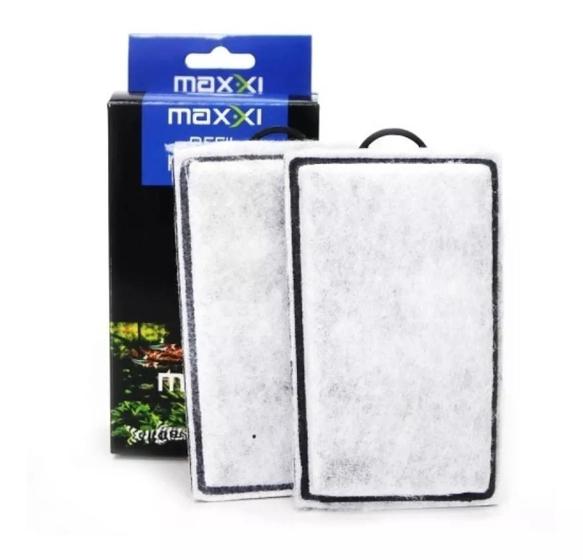 Imagem de Refil Carvão E Perlon Para Filtro Hang On Maxxi Hf-120 2 Un