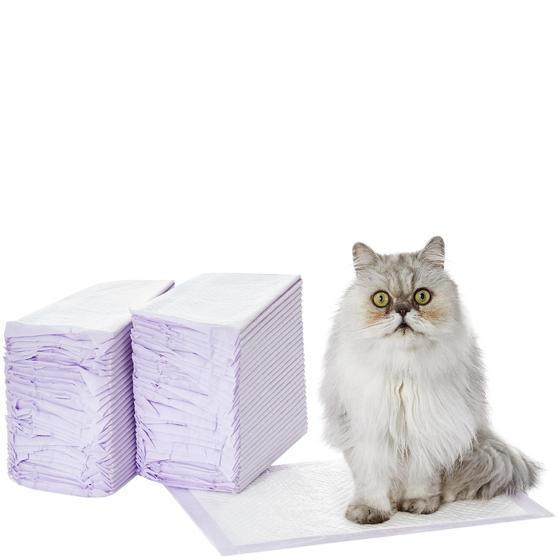 Imagem de Refil Cat Pad Amazon Basics para Caixa Sanitária - Pacote com 60