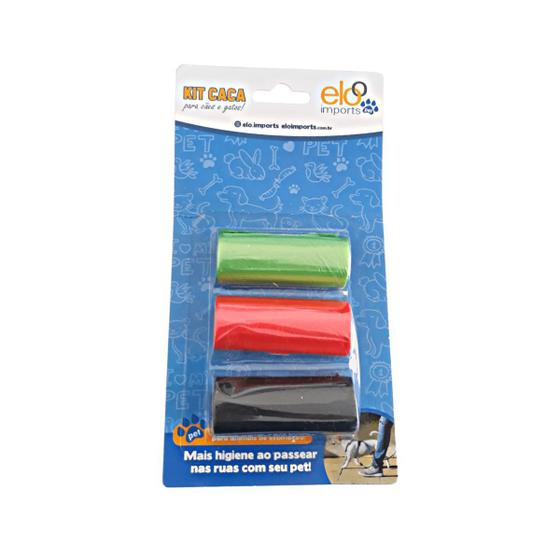 Refil Cata Caca Pet Sacos Cata Caca Kit 3 Rolos de Saquinhos Menor preço em Refil Cata Caca Pet Sacos Cata Caca Kit 3 Rolos de Saquinhos