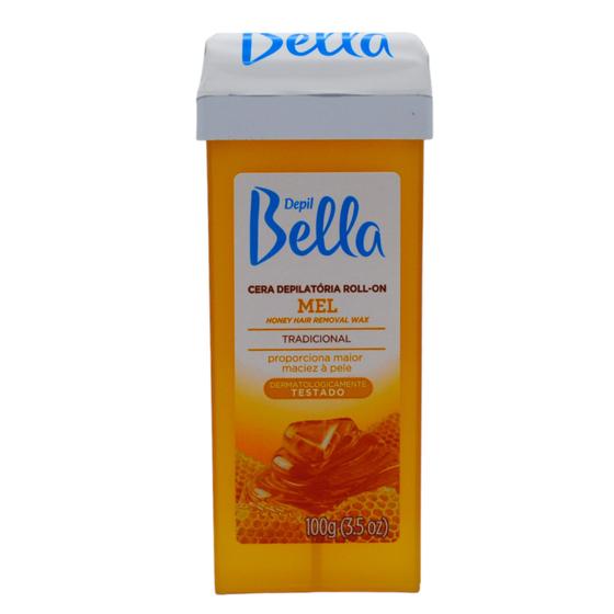 Imagem de Refil Cera Depilatória Roll-on Depil Bella Mel 100g