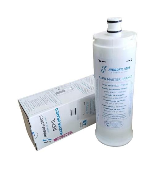 Imagem de Refil Compatível com Purificadores Master Frio Rótulo Branco