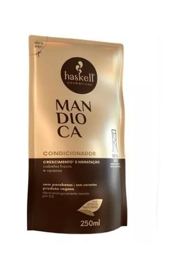 Imagem de Refil Condicionador Haskell Mandioca 250ml