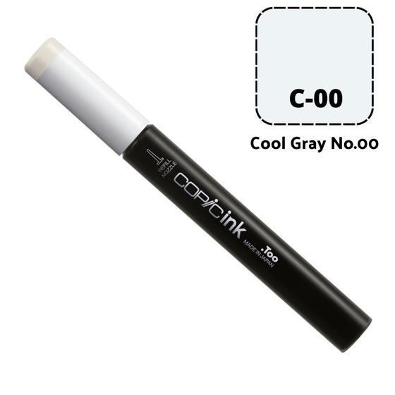 Imagem de Refil Copic Ink Sketch Ciao Classic Wide Cor Cool Gray 00
