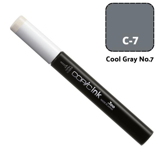 Imagem de Refil Copic Ink Sketch Ciao Classic Wide Cor Cool Gray 7