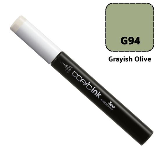 Imagem de Refil Copic Ink Sketch Ciao Classic Wide Cor Grayish Olive