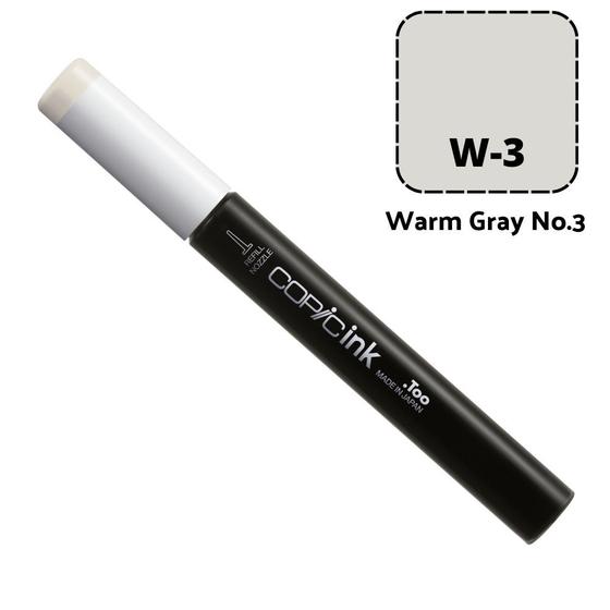 Imagem de Refil Copic Ink Sketch Ciao Classic Wide Cor Warm Gray 3