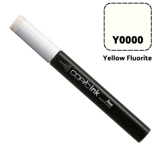 Imagem de Refil Copic Ink Sketch Ciao Classic Wide Cor Yellow Fluorite