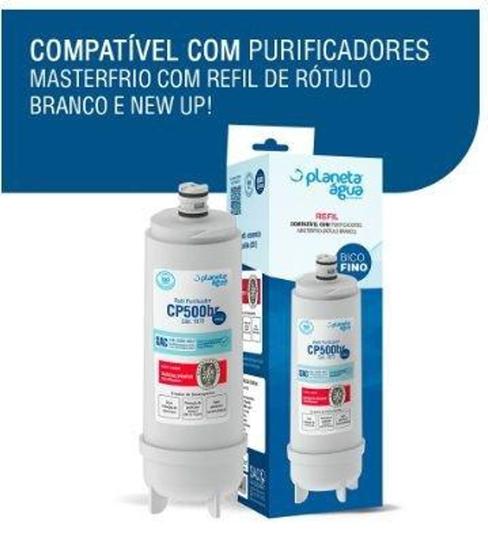 Imagem de Refil CP500BR para purificador Masterfrio e Newmaq New.up - Planeta água