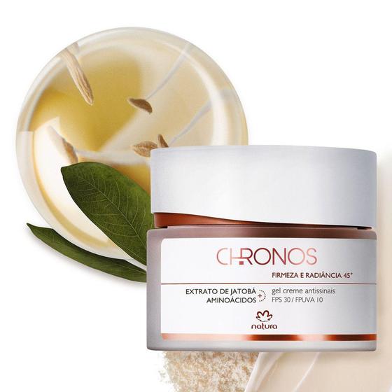 Imagem de Refil Creme Antissinais Natura Chronos 45+ Dia com FPS30 40g