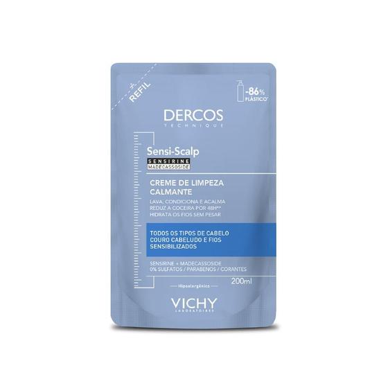 Imagem de Refil Creme de Limpeza Calmante Vichy Dercos Sensi-Scalp 200ml