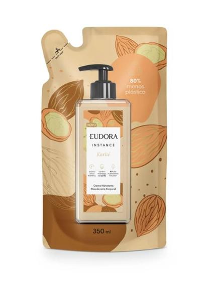 Imagem de Refil Creme Hidratante Desodorante Corporal Instance Karité 350ml - EUDORA
