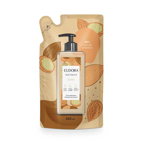 Imagem de Refil Creme Hidratante Desodorante Corporal Instance Karité 350ml