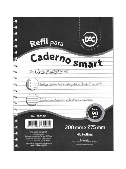 Imagem de Refil Dac Para Caderno Smart Universitário - Branco