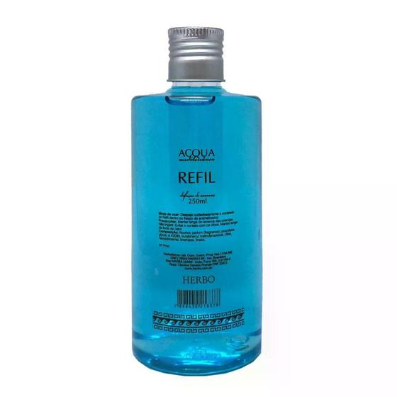 Imagem de Refil de difusor de aromas acqua mediterrânea 250ml herbo