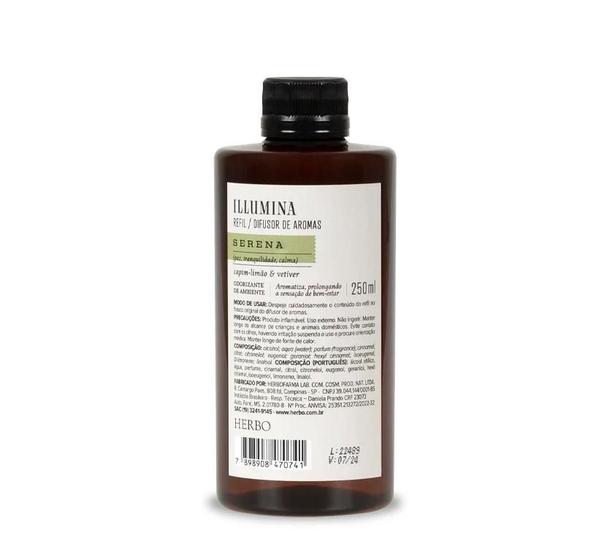 Imagem de Refil de difusor illumina 250ml serena herbo