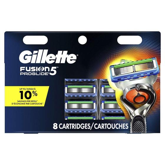 Imagem de Refil de Lâminas Gillette Fusion5 ProGlide 8 Unidades