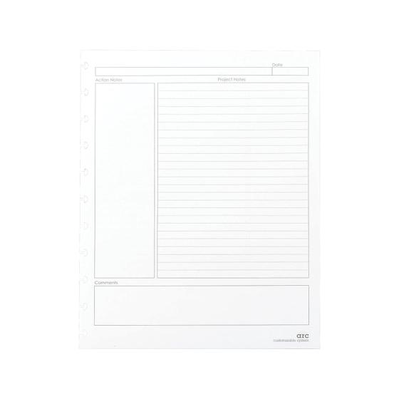 Imagem de Refil de Papel para Notebook Arc System A4 - 50 Folhas Premium
