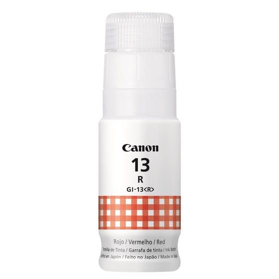 Imagem de Refil de tinta CANON GI-13R Vermelho 60ml  CANON