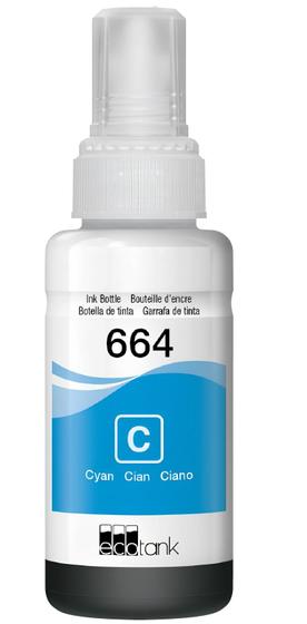 Imagem de Refil de Tinta Compatível Epson L121 T664220 Cyan