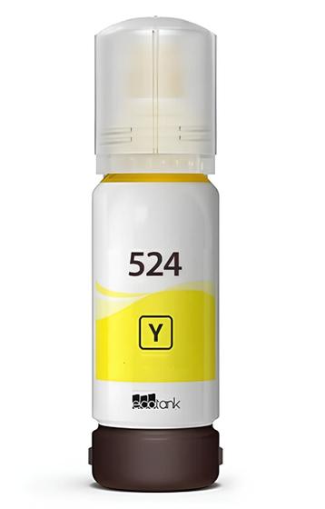 Imagem de Refil de Tinta Compatível Epson T524420 Yellow