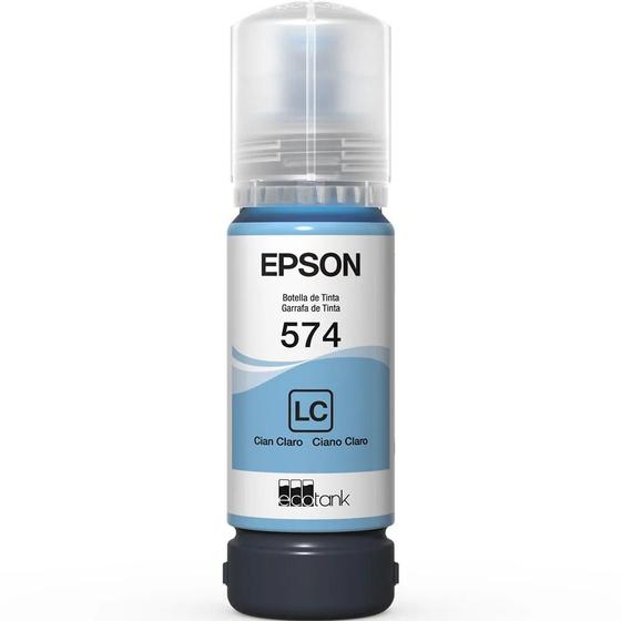 Imagem de Refil de tinta epson t574520 ciano claro 70ml l8050 l18050