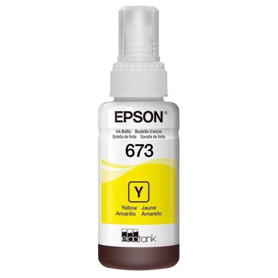 Imagem de Refil de Tinta Original Epson T673220 Amarelo 70ml