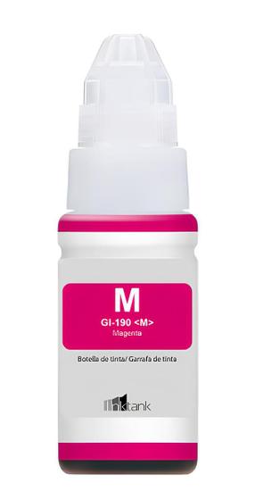 Imagem de Refil de Tinta para Canon G1100 GI-190 Magenta Compatível