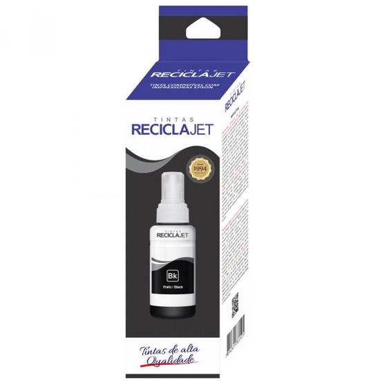 Imagem de Refil de tinta reciclajet ep preta  100ml