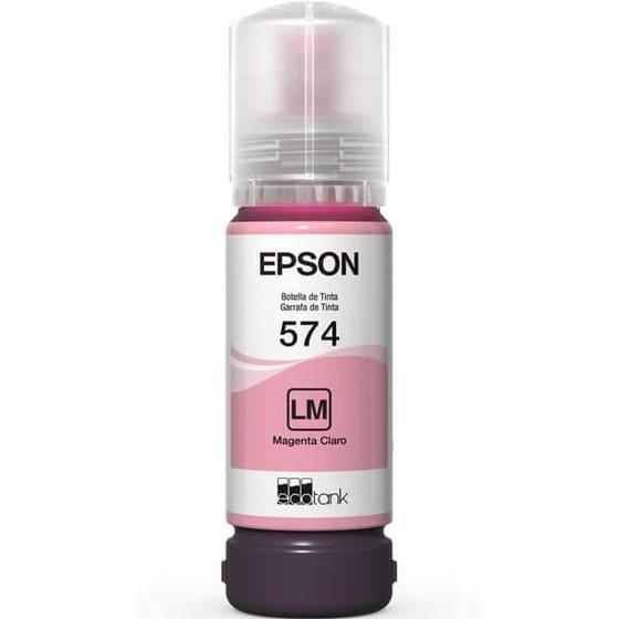 Imagem de refil de Tinta T574 Magenta Claro para impressora Jato de refil de Tinta 