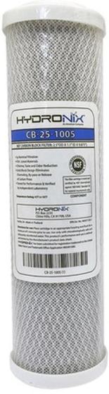 Imagem de Refil Deionizador Carvão Ativado + Pp Hydronix 5 Micra