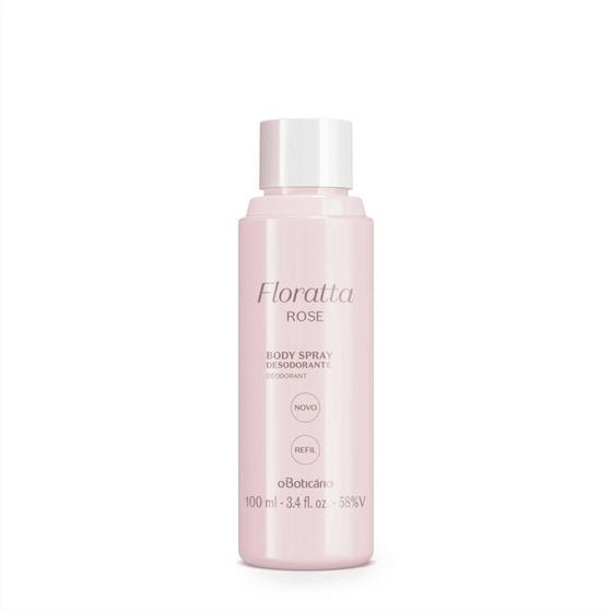 Refil Desodorante Body Spray Floratta Rose, 100 ml Menor preço em Refil Desodorante Body Spray Floratta Rose, 100 ml
