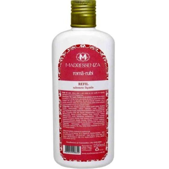 Imagem de Refil Difusor de Aromas Romã Rubi 250ml Madressenza