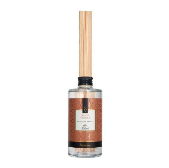 Imagem de Refil difusor de aromas Via Aroma black vanilla 250 ml