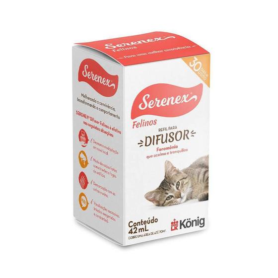 Imagem de Refil Felino Serenex Konig 42Ml