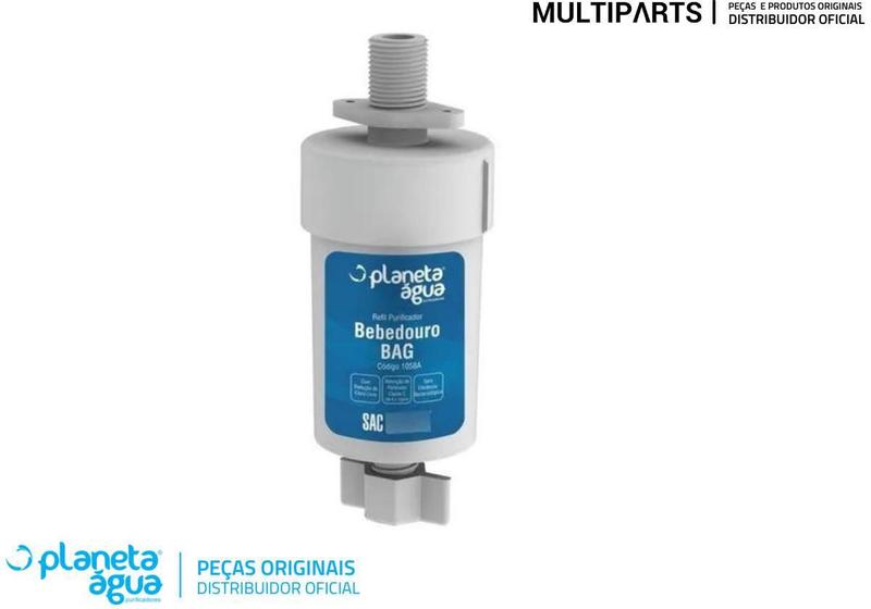 Imagem de Refil Filtro Bebedor B.A.G. Cod. 1058A Rosca 1/2 E Encaixe