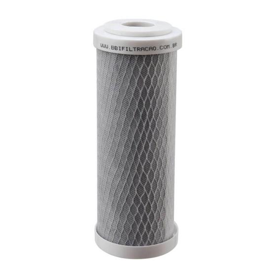 Imagem de Refil Filtro Carbon Block BBI 7" x 2,5'' E200/5 Encaixe