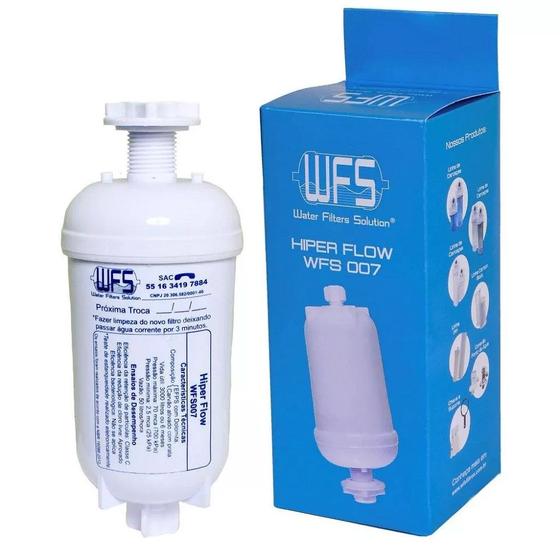 Imagem de Refil Filtro Compatível com Bebedouro de Coluna Universal - WFS 007 HIPER FLOW