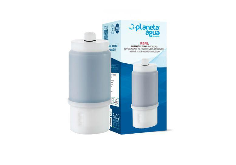 Refil Filtro de agua Purificador agua Planeta Agua Pa 200 Menor preço em Refil Filtro de agua Purificador agua Planeta Agua Pa 200