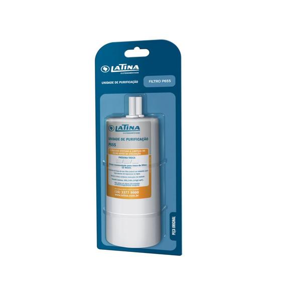 Refil Filtro Latina P655 Original para Purificador Purefive Vitamax e outros Menor preço em Refil Filtro Latina P655 Original para Purificador Purefive Vitamax e outros