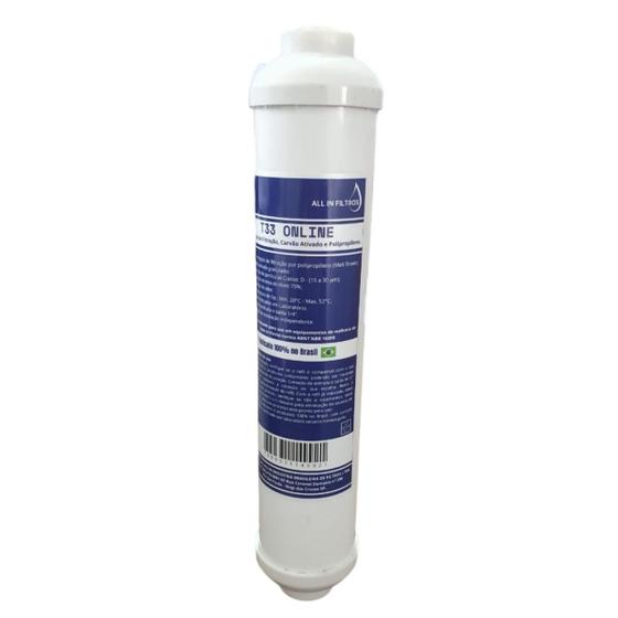 Imagem de Refil Filtro modelo T33, WP1000, WP2000 e WP3000 e geladeiras Side by Side