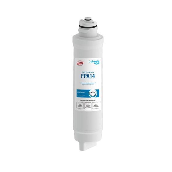 Imagem de Refil Filtro Para Purificador De Água FPA14 PAG21 PA26G PA31G PE11PE12 Planeta Água - 1162A