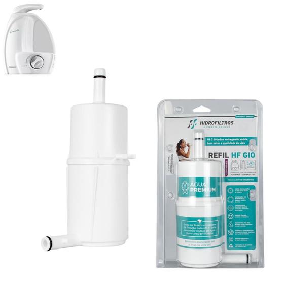 Refil Filtro Purificador Água Bica Móvel Gioviale Lorenzetti - Hidrofiltros Menor preço em Refil Filtro Purificador Água Bica Móvel Gioviale Lorenzetti - Hidrofiltros