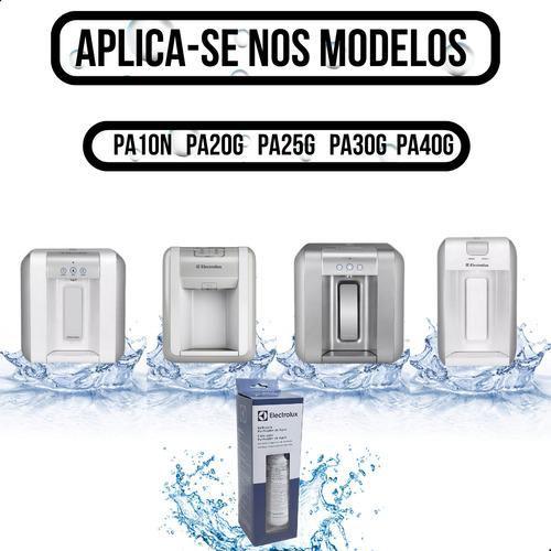 Imagem de Refil Filtro Purificador de agua Electrolux Pa20g Pa30g Pa25g Pa10n Pa40g Pappca10 Original