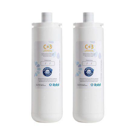Refil Filtro Purificador de Água IBBL C+3 Original (Immaginare, Evolux, FR600,PFN, Atlantis, PDF) Kit 2 Peças Imagem de Refil Filtro Purificador de Água IBBL C+3 Original (Immaginare, Evolux, FR600,PFN, Atlantis, PDF) Kit 2 Peças