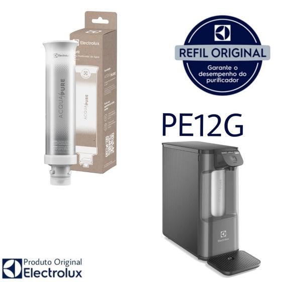 Imagem de Refil Filtro Purificador Electrolux Pure 4x PE12G Acqua Pure - Original