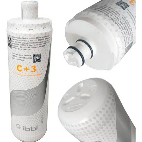 Ibbl Ac Refil Filtro Purificador IBBL C+3 Original - Elemento Filtrante de Água ...