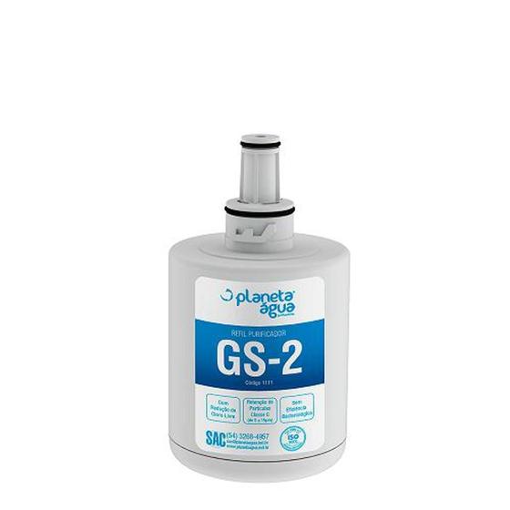 Imagem de REFIL GS-2 (Compatível com Geladeiras Side by Samsung) - 1111 - Planeta água